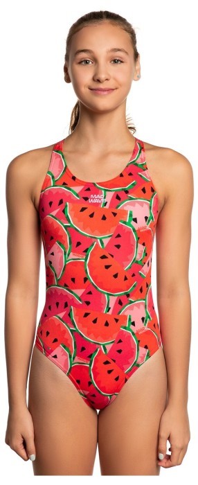 Madwave Юниорский купальник спортивный антихлор Lada junior PBT H9