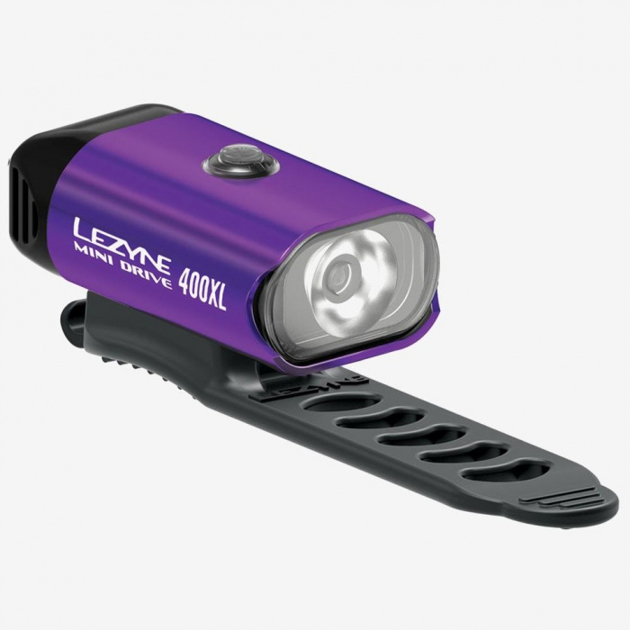 Передний Велофонарь LEZYNE Mini Drive 400 21 Фиолетовый