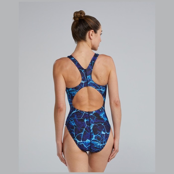 Купальник слитный TYR Synapse Maxfit 420 Голубой