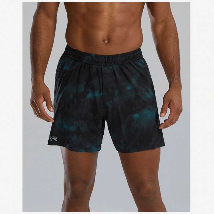 Шорты TYR Men's Momentum Short Lined 6&quot;-Turbulent