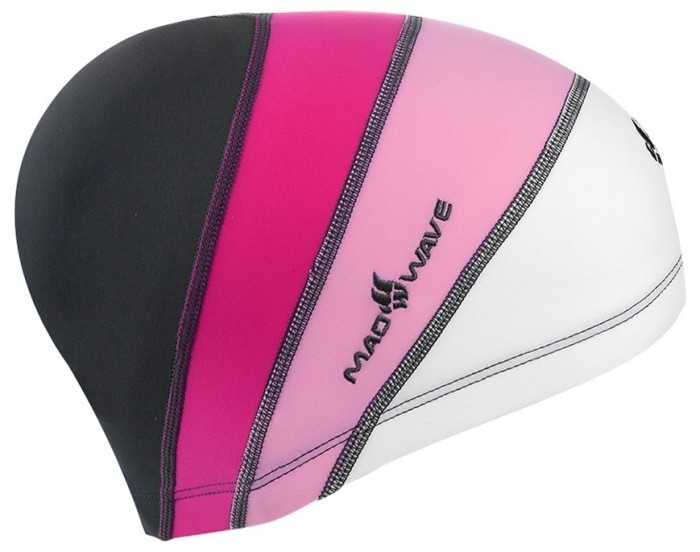 Madwave Юниорская текстильная шапочка Long hairs junior lycra