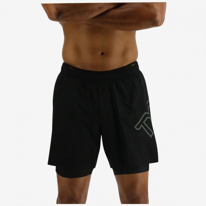 Шорты TYR Men's Hydrospher™ Momentum Short Lined 6&quot; Big Logo Solid