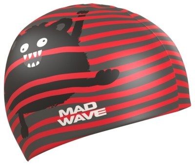 Madwave Юниорская силиконовая шапочка Monster