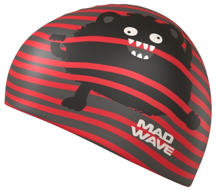 Madwave Юниорская силиконовая шапочка Monster