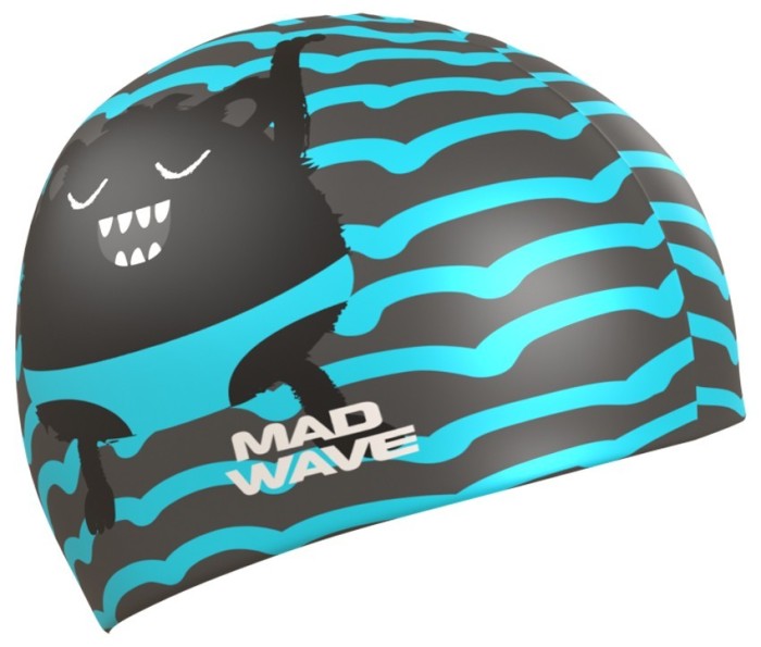 Madwave Юниорская силиконовая шапочка Monster