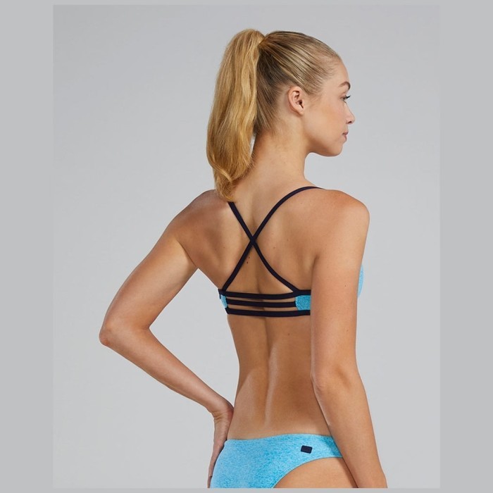 Топ TYR Lapped Trinity Top 362 Голубой