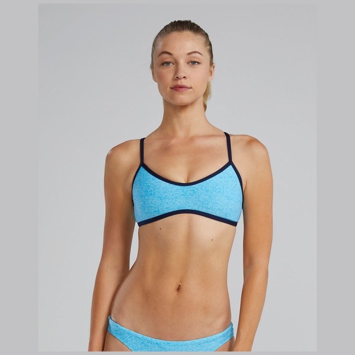 Топ TYR Lapped Trinity Top 362 Голубой