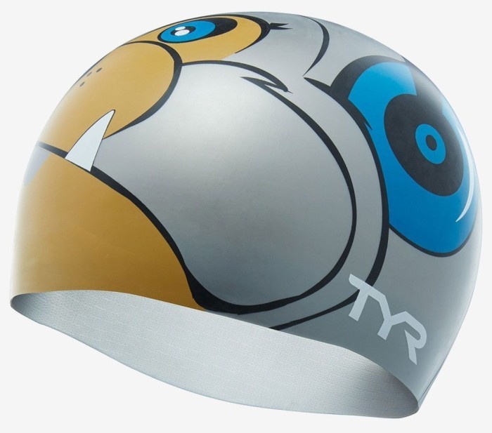 Шапочка для плавания TYR Bark Jams Swim Cap