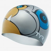 Шапочка для плавания TYR Bark Jams Swim Cap