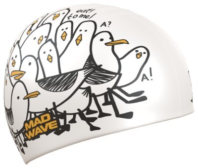 Madwave Силиконовая шапочка Seagulls