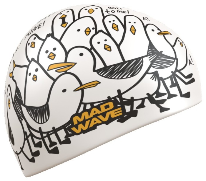 Madwave Силиконовая шапочка Seagulls