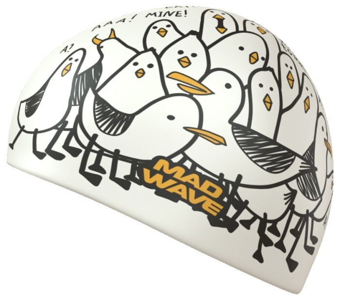 Madwave Силиконовая шапочка Seagulls