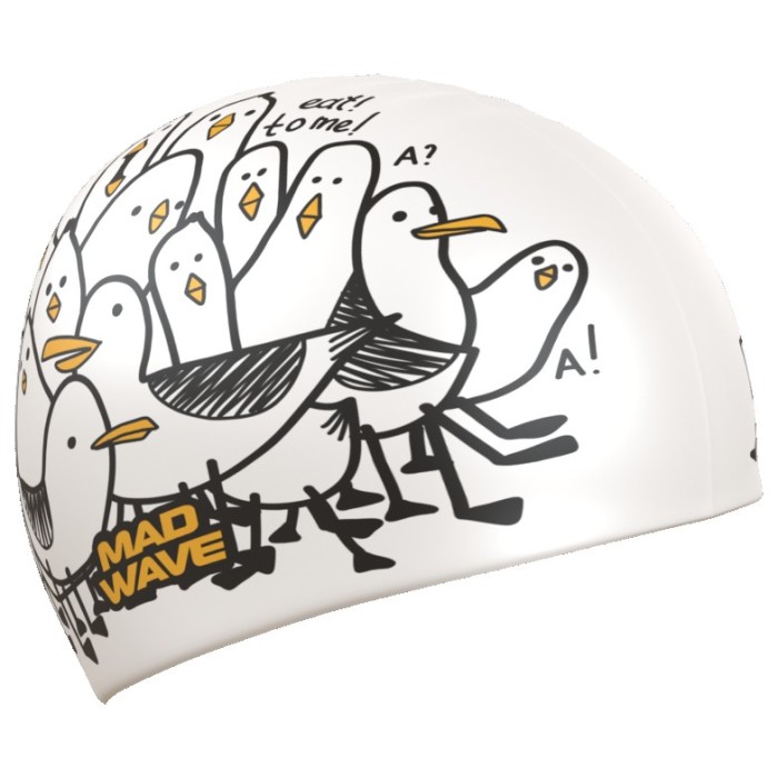 Madwave Силиконовая шапочка Seagulls