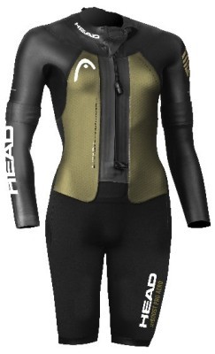 Гидрокостюм Короткий костюм HEAD SWIMRUN MYBOOST PRO AERO 4.2.1,5, Женский, неопр.4/2/1,5мм.