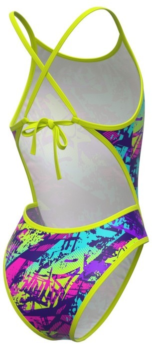 Madwave Юниорский купальник спортивный антихлор Diana junior PBT D7