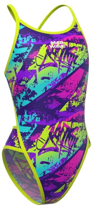 Madwave Юниорский купальник спортивный антихлор Diana junior PBT D7