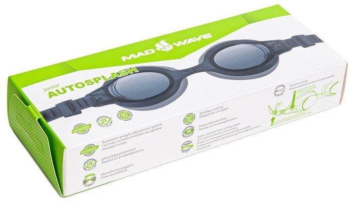 Madwave Очки для плавания юниорские Junior autosplash