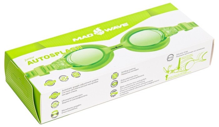 Madwave Очки для плавания юниорские Junior autosplash