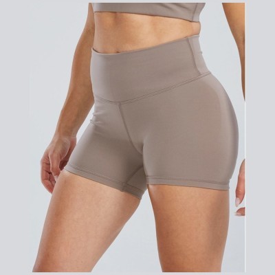 Шорты с высокой талией  TYR Women&#039;s Joule Elite High-Rise 3.25&amp;quot; Short - Solid 176 Бежевый