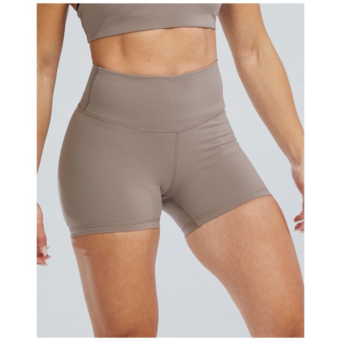 Шорты с высокой талией  TYR Women's Joule Elite High-Rise 3.25&quot; Short - Solid 176 Бежевый