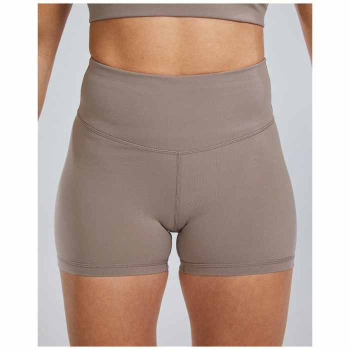 Шорты с высокой талией  TYR Women's Joule Elite High-Rise 3.25&quot; Short - Solid 176 Бежевый