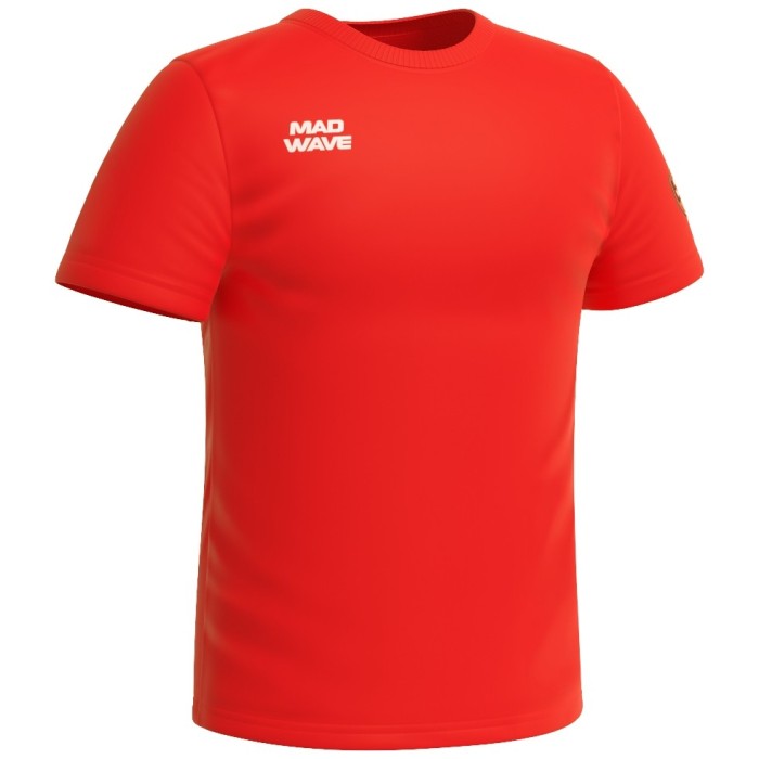 Футболка  Madwave MW t-shirt adult coach Красный