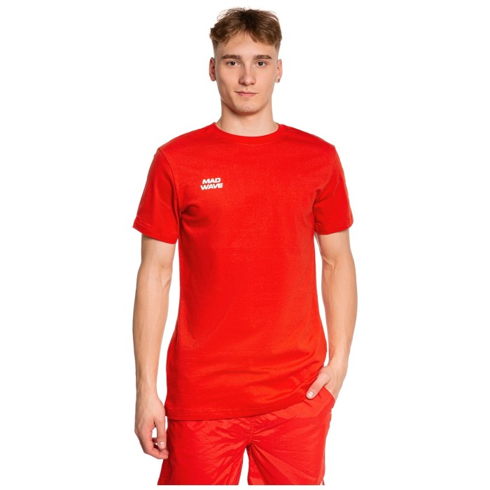 Футболка  Madwave MW t-shirt adult coach Красный