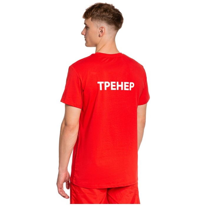 Футболка  Madwave MW t-shirt adult coach Красный