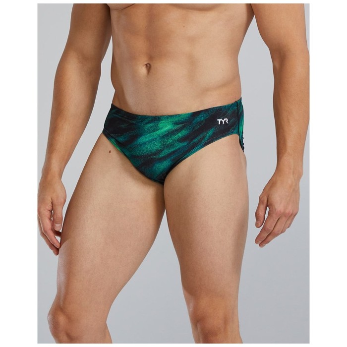 Плавки TYR Soren Durafast Elite Brief 310 Зеленый