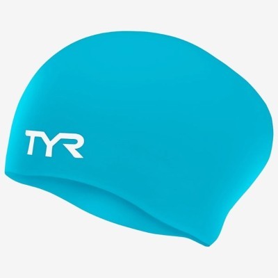 Шапочка для плавания TYR Long Hair Wrinkle-Free Silicone Cap