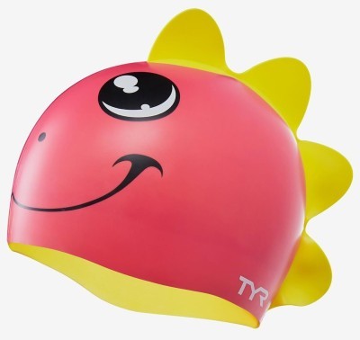 Шапочка для плавания детская TYR Charactyrs Dino Diva Cap