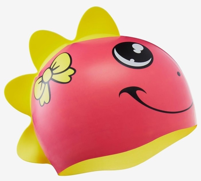 Шапочка для плавания детская TYR Charactyrs Dino Diva Cap