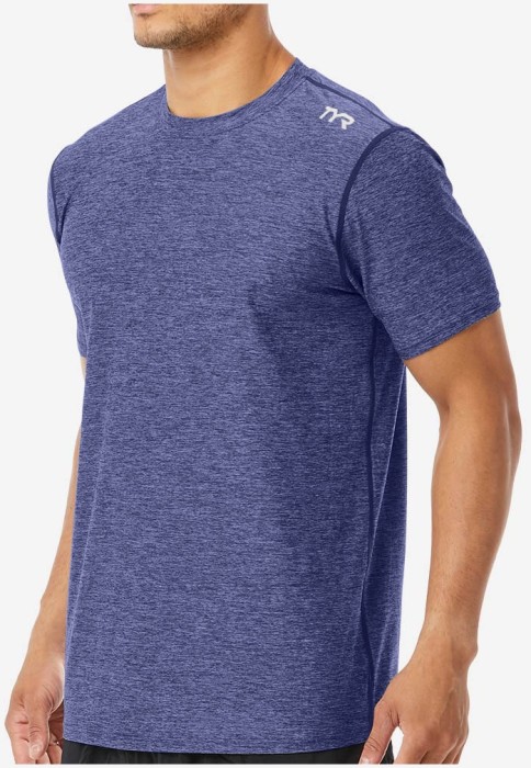 Лайкра с коротким рукавом TYR Men's Vista Short Sleeve Rashguard