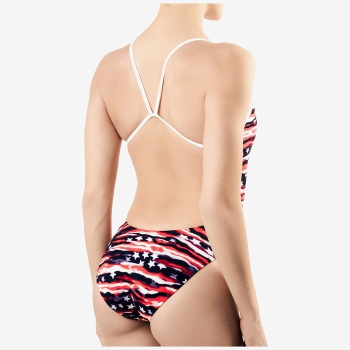 Купальник слитный TYR All American Cutoutfit