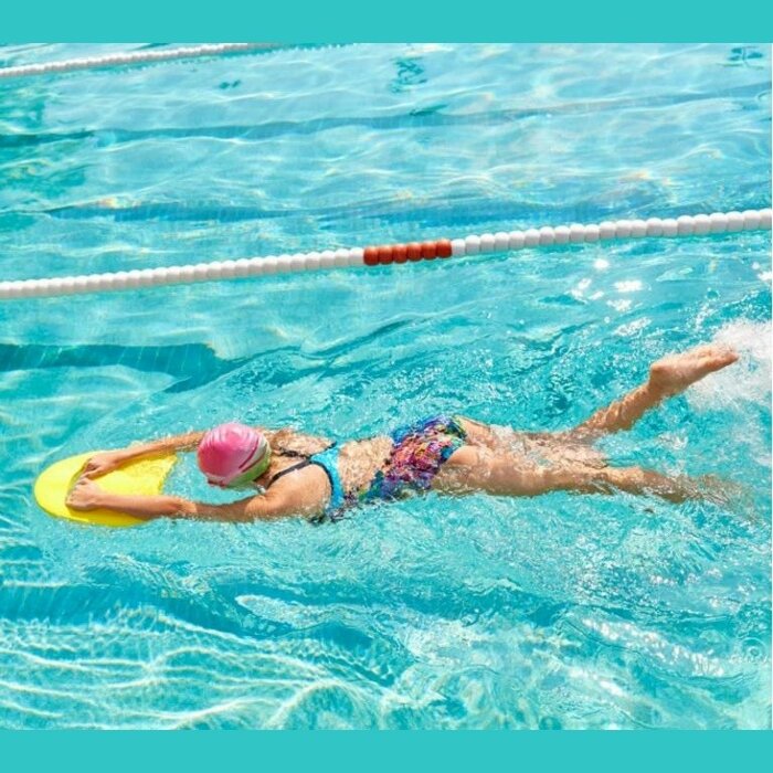 Доска для плавания детская ZOGGS Kick Board Junior желтый