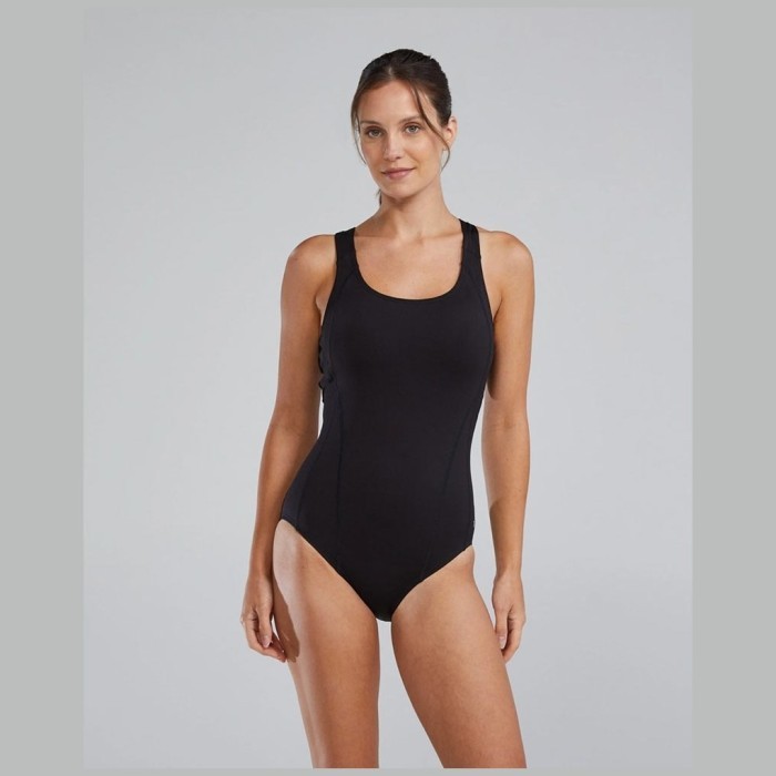 Купальник утягивающий TYR Solid Max Splice Controlfit Swimsuit 001 Черный