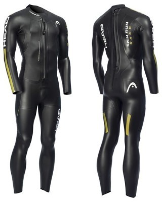 Гидрокостюм HEAD SWIMRUN RACE, Мужской, неопр.6/4/2мм. Гладкий внешн./Нейлон внутри