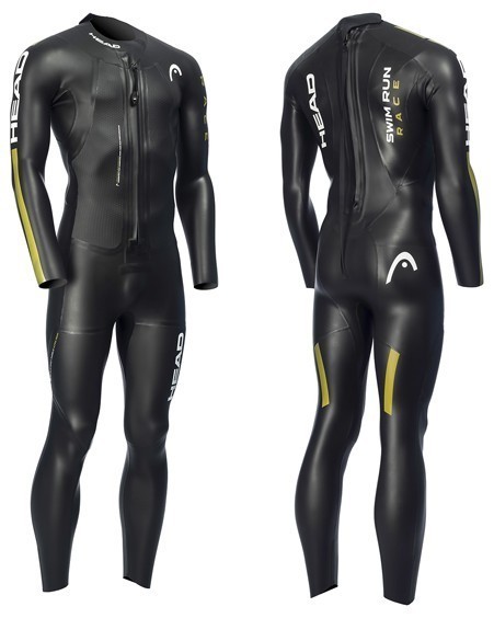 Гидрокостюм HEAD SWIMRUN RACE, Мужской, неопр.6/4/2мм. Гладкий внешн./Нейлон внутри