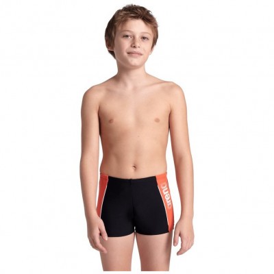Плавки детские ARENA THRICE JR SHORT R black-calypso coral-white