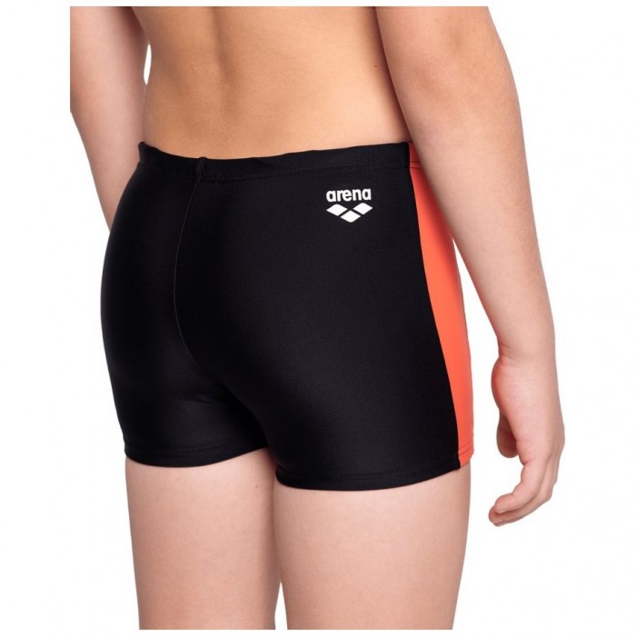 Плавки детские ARENA THRICE JR SHORT R black-calypso coral-white