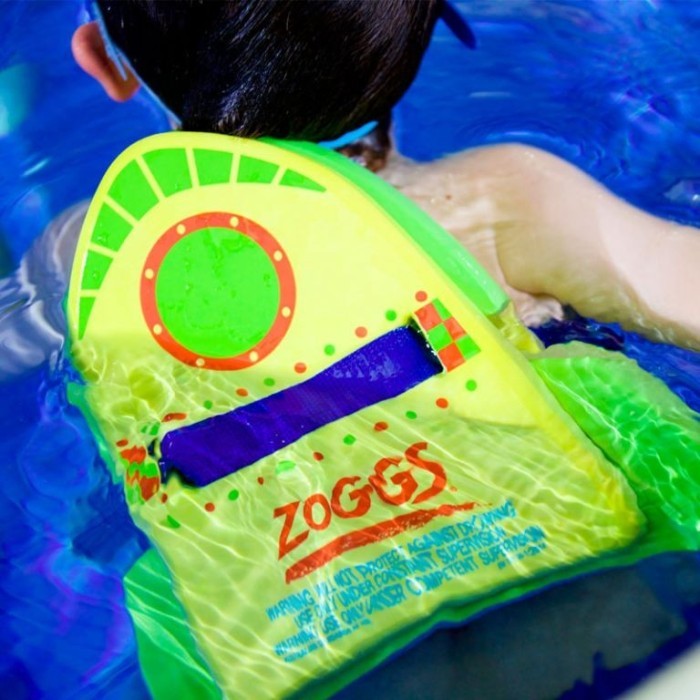 Доска-жилет для плавания детская ZOGGS Jet Pack 3-в-1 (2-6 лет) мульти