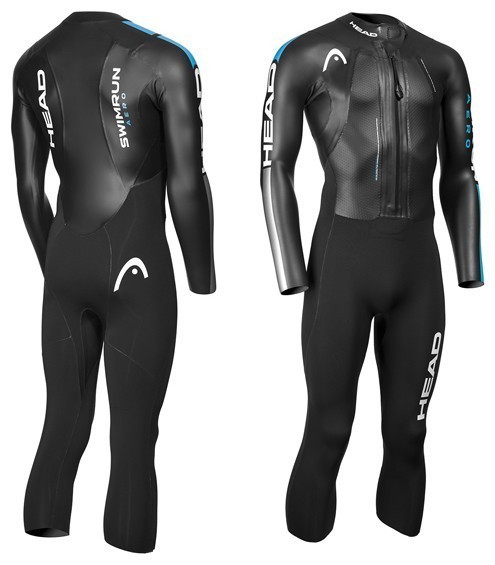 Гидрокостюм HEAD SWIMRUN BASE, Мужской, неопр.4/2мм. Гладкий внешн./Нейлон внутри