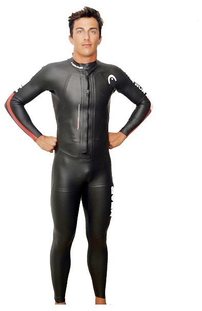 Гидрокостюм HEAD SWIMRUN BASE, Мужской, неопр.4/2мм. Гладкий внешн./Нейлон внутри