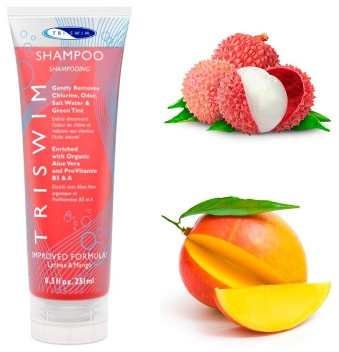 Шампунь Triswim Summer Edition против хлора (для пловцов), 251 мл