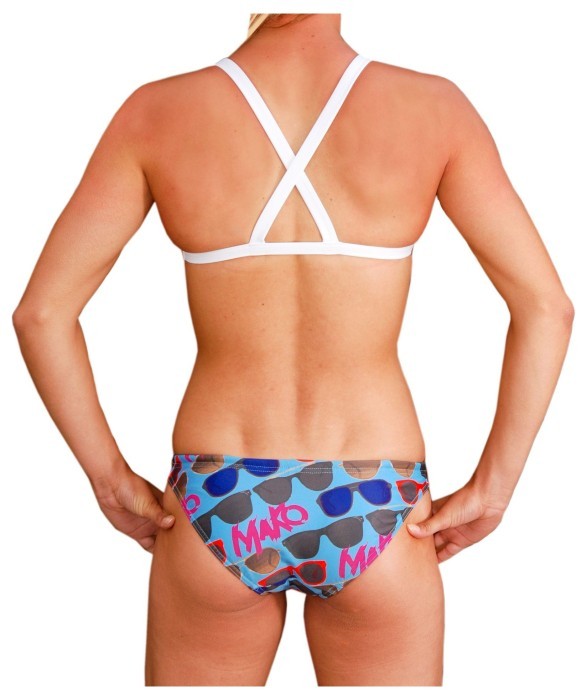 Топ Mako Sunkissed Sunnies Blue Top