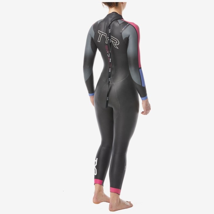 Гидрокостюм TYR Wetsuit Female Hurricane Cat 3 738 Черный